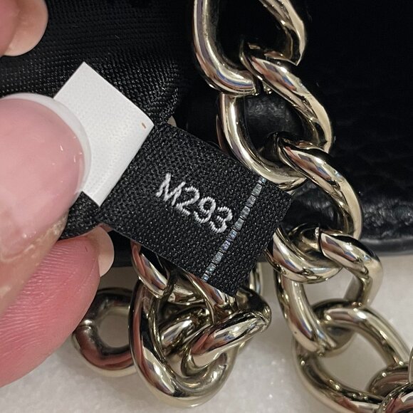 kate spade new york handbag leather cream with black detailed bow - Picture 7 of 9